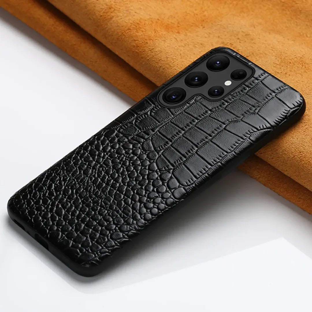 Case de Couro Aligator Samsung