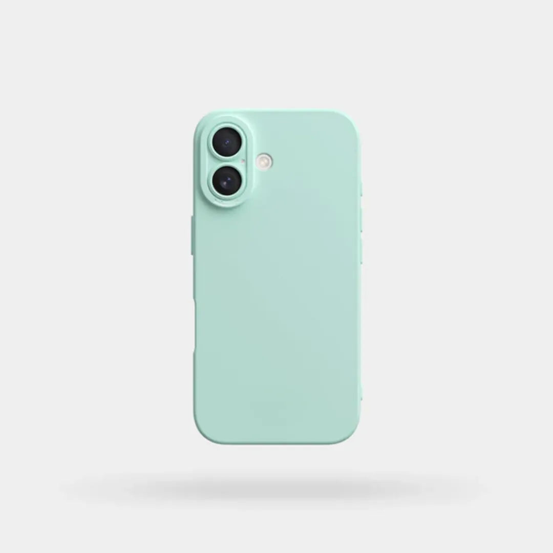 Case de Silicone Pupil Ciano iPhone