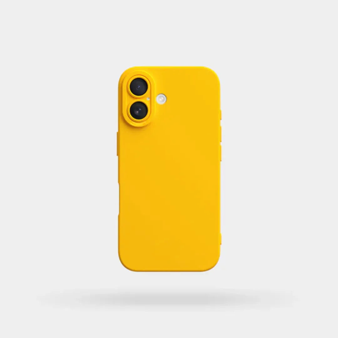 Case de Silicone Pupil Amarelo iPhone