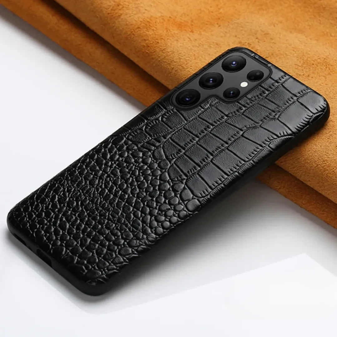 Case de Couro Aligator Samsung
