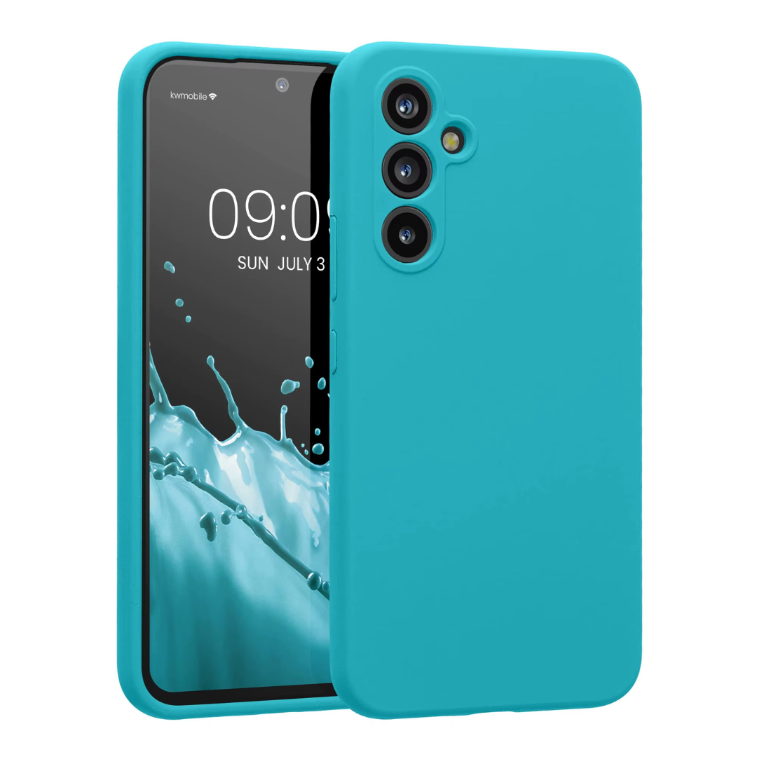 Case Samsung - Silicone Galaxy Turquesa