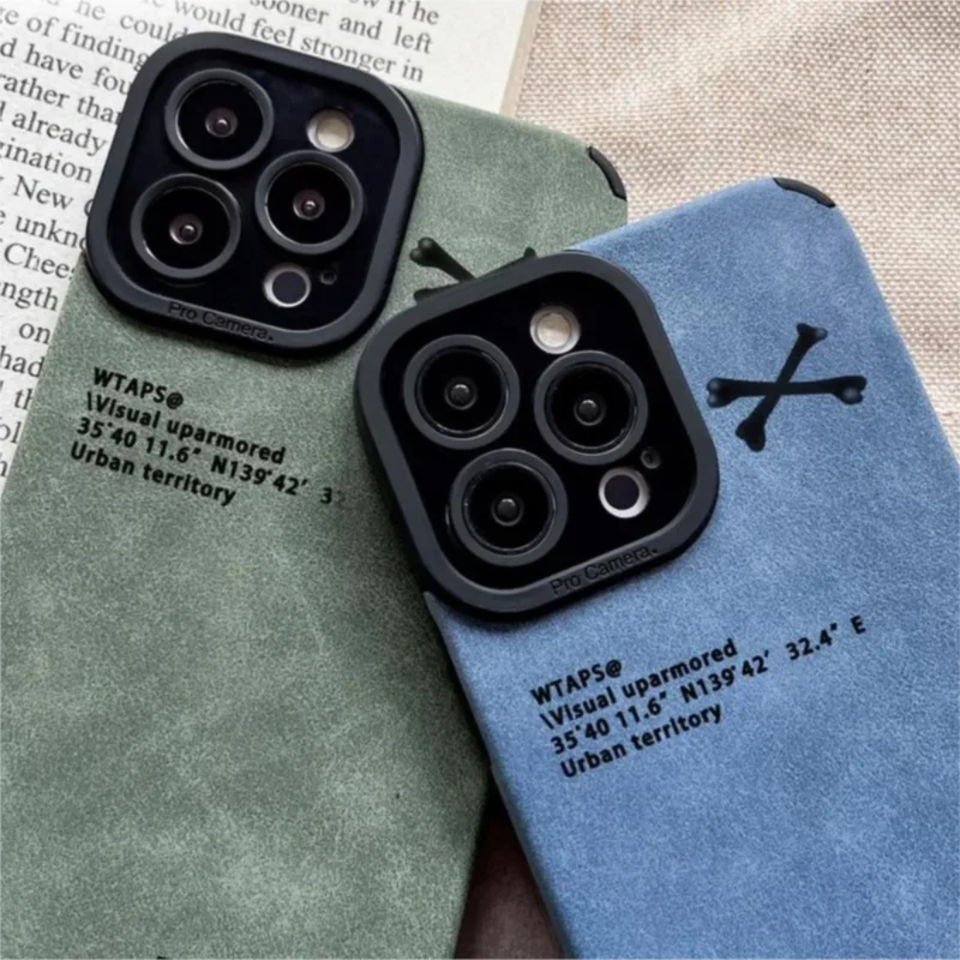 Case de Couro Sintético WTAPS iPhone