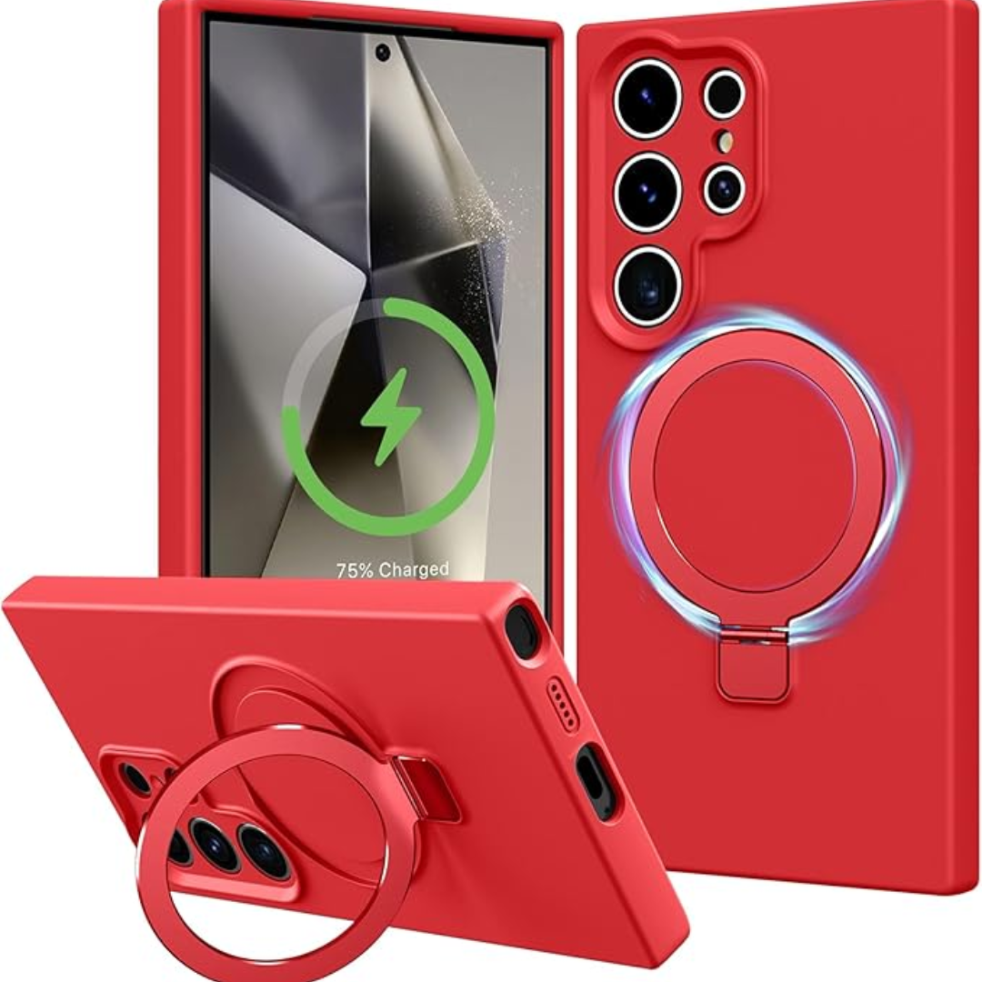 Case de Silicone Samsung - Opal Touch Vermelho