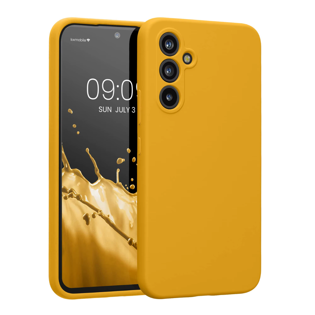 Case Samsung - Silicone Galaxy Amarelo