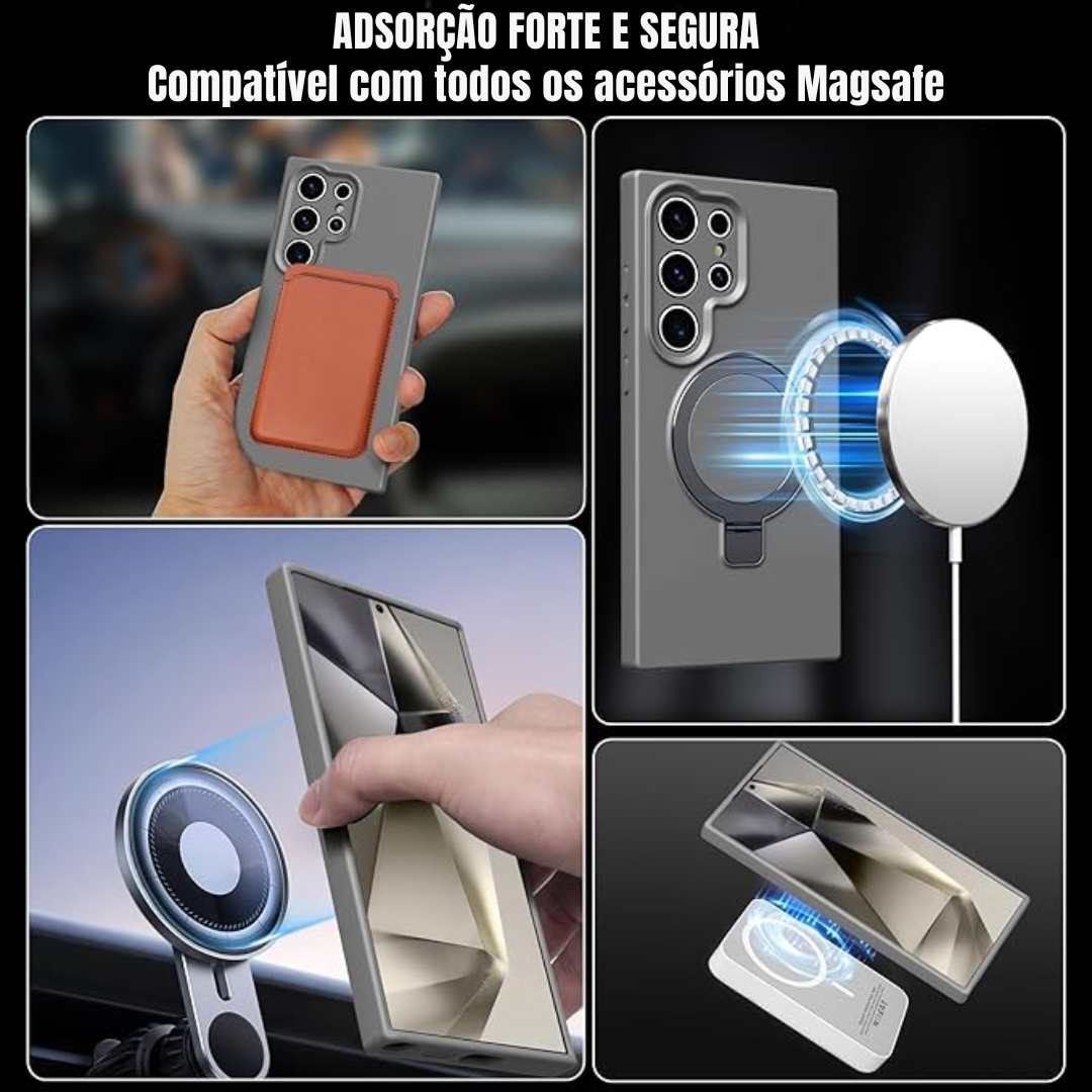 Case de Silicone Samsung - Opal Touch Cinza