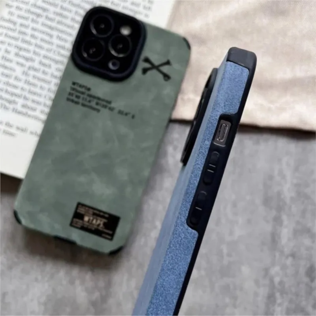 Case de Couro Sintético WTAPS iPhone
