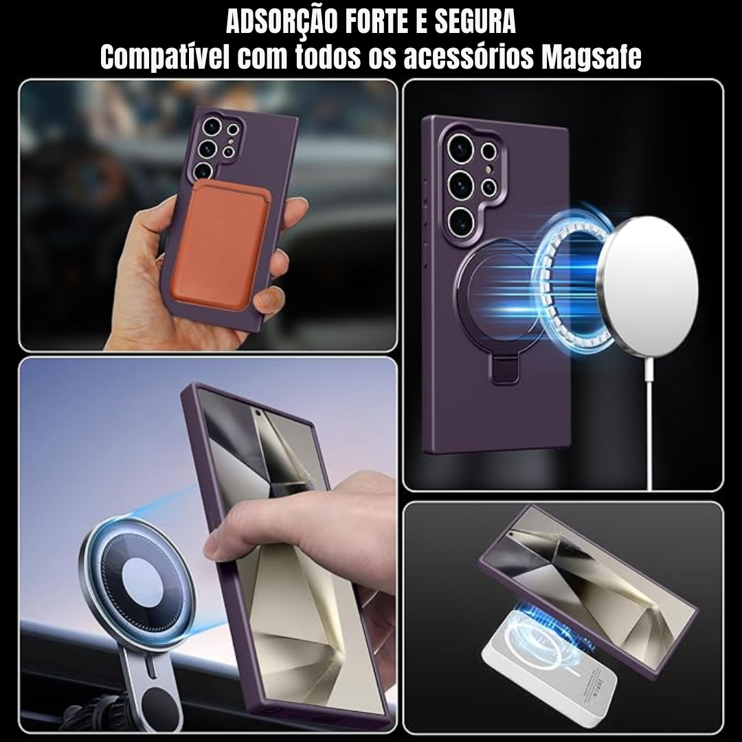 Case de Silicone Samsung - Opal Touch Roxo