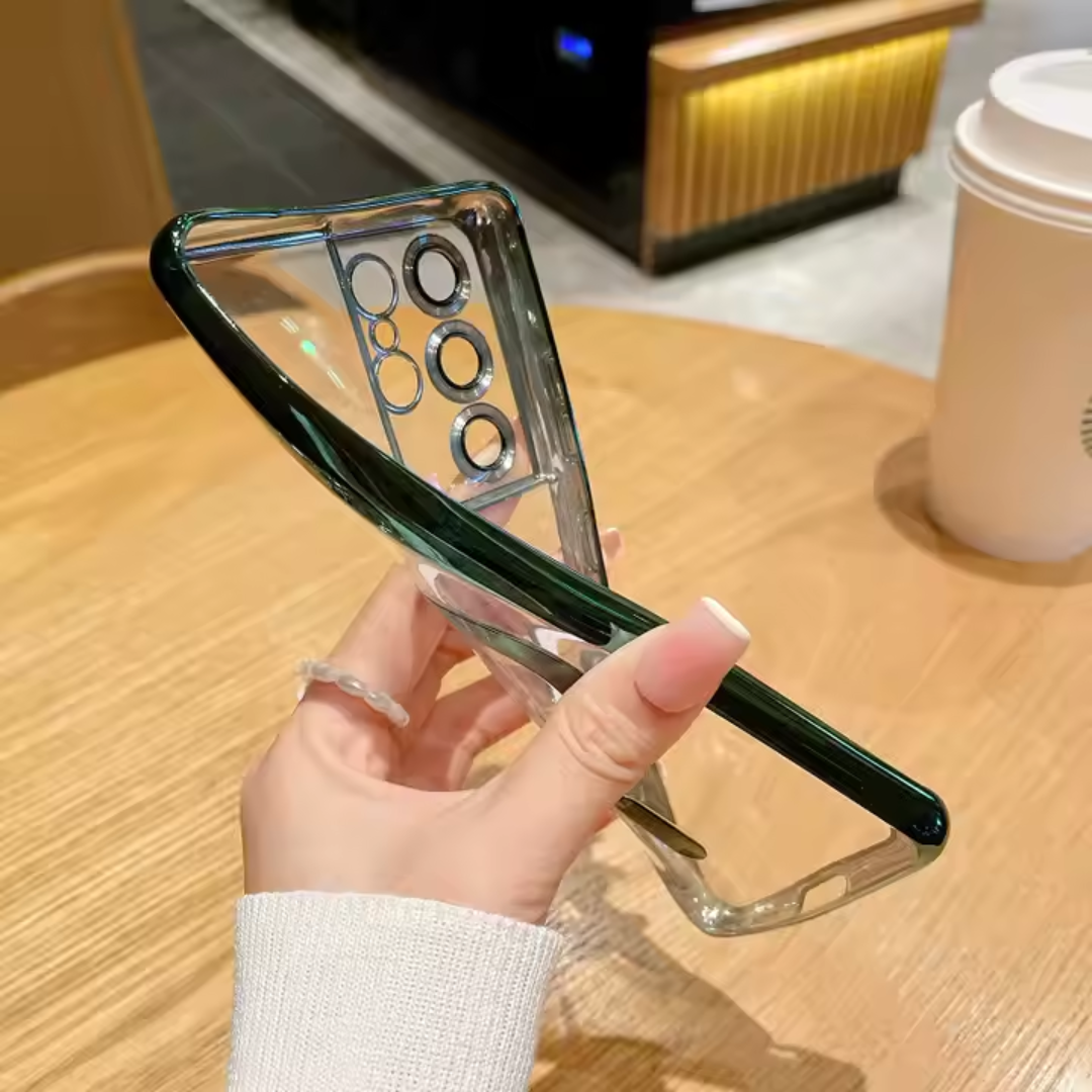Case de Silicone Samsung - Moonlite Azul Claro