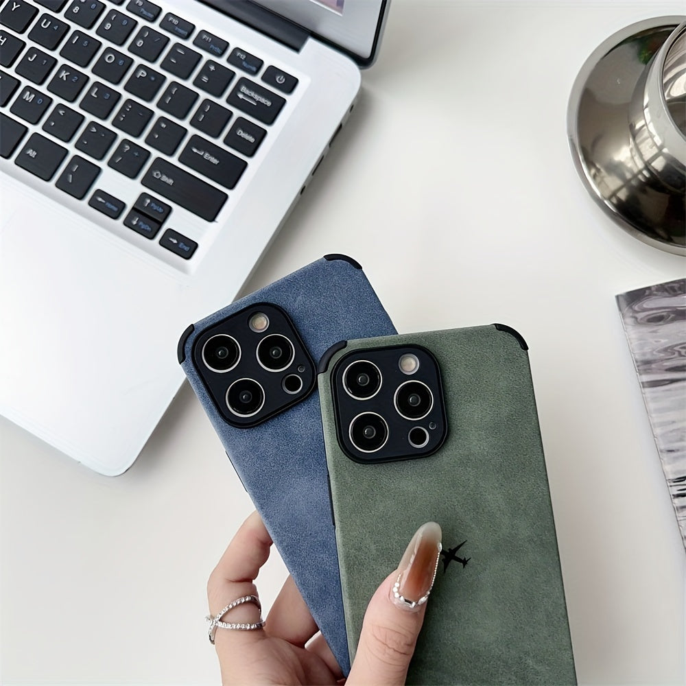 Case de Couro Sintético Airplane iPhone