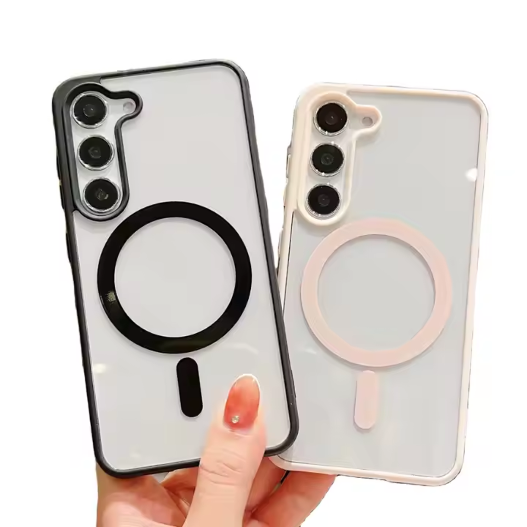 Case de Silicone Samsung - Clear Essence Rosa