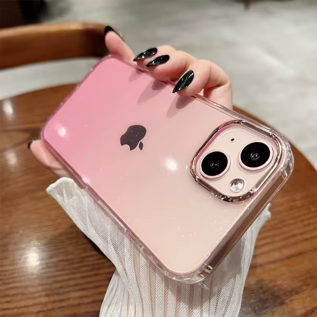Case iPhone Glam - Gradient Rosa