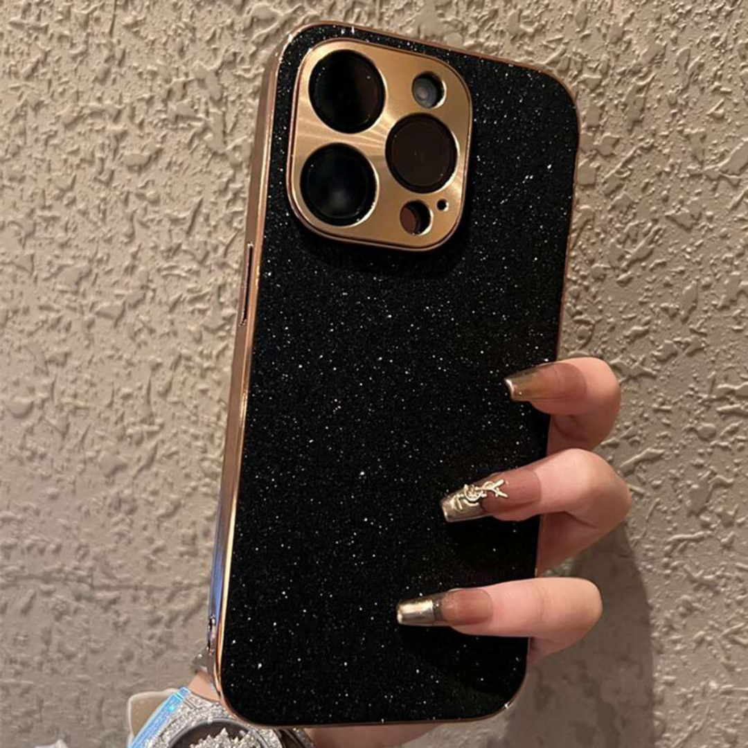 Case iPhone Glam - Strass Preto