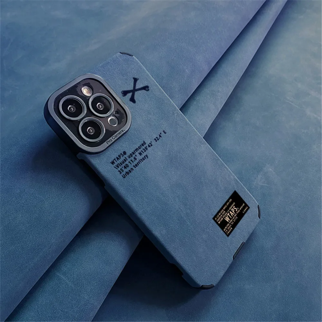 Case de Couro Sintético WTAPS iPhone