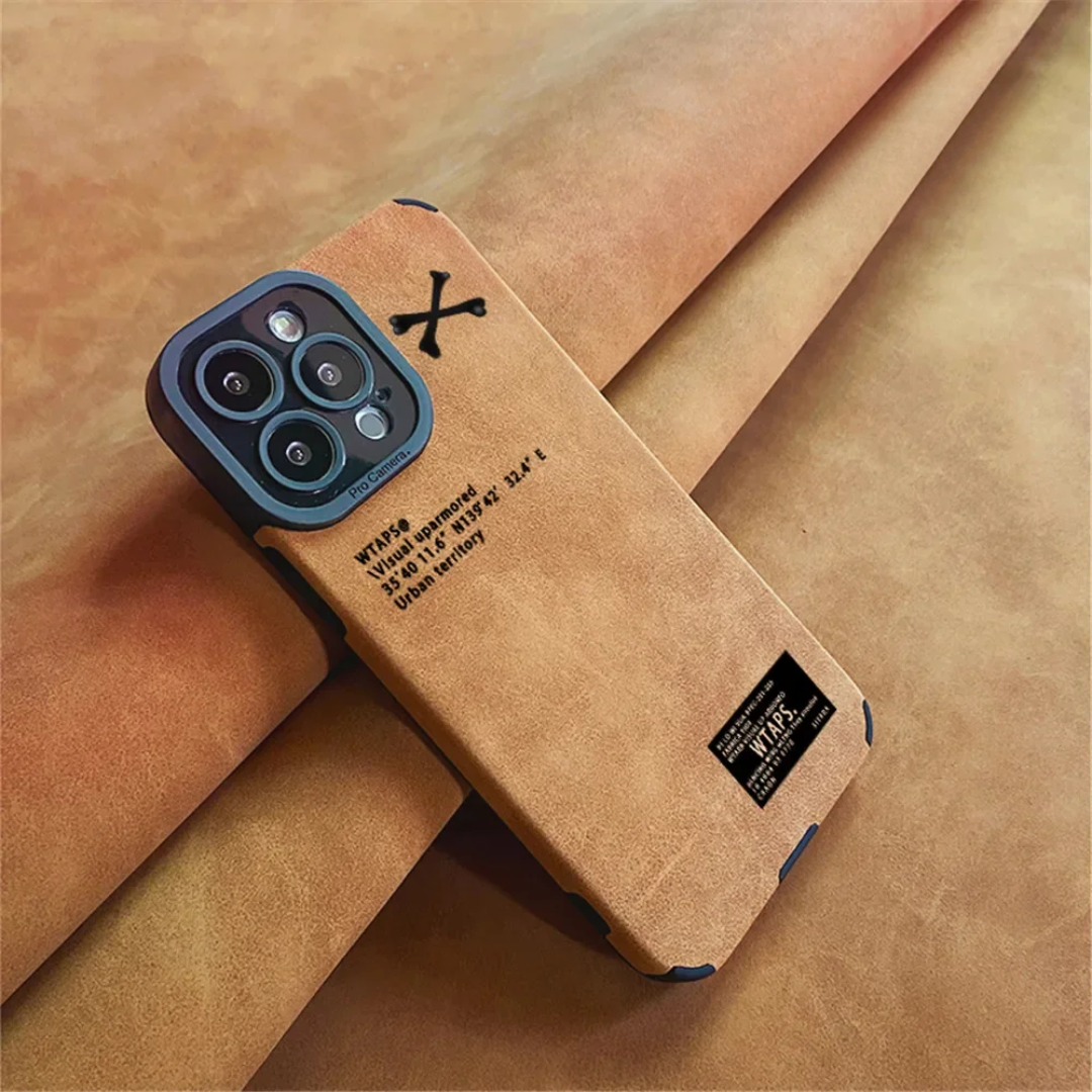 Case de Couro Sintético WTAPS iPhone