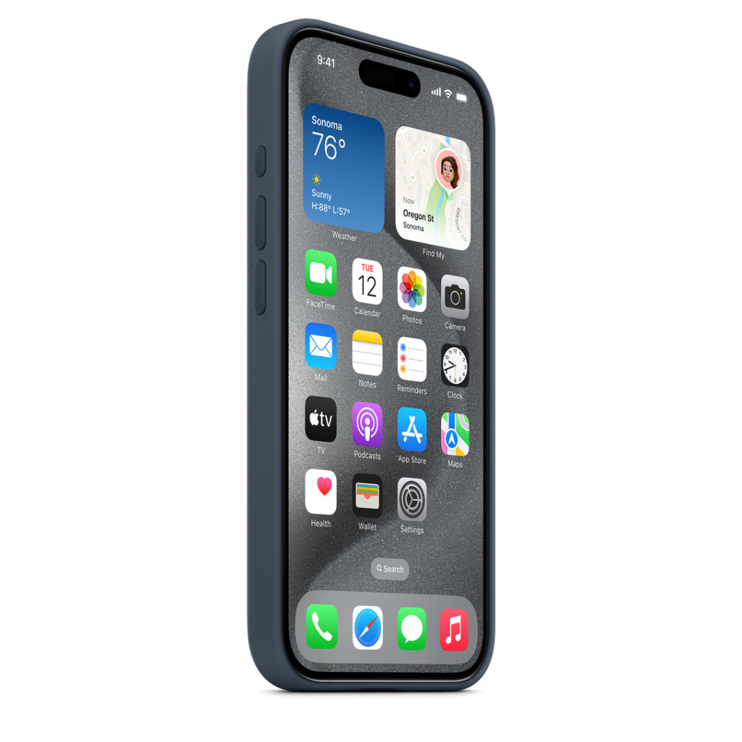 Case de Silicone iPhone - Originals Azul Índigo