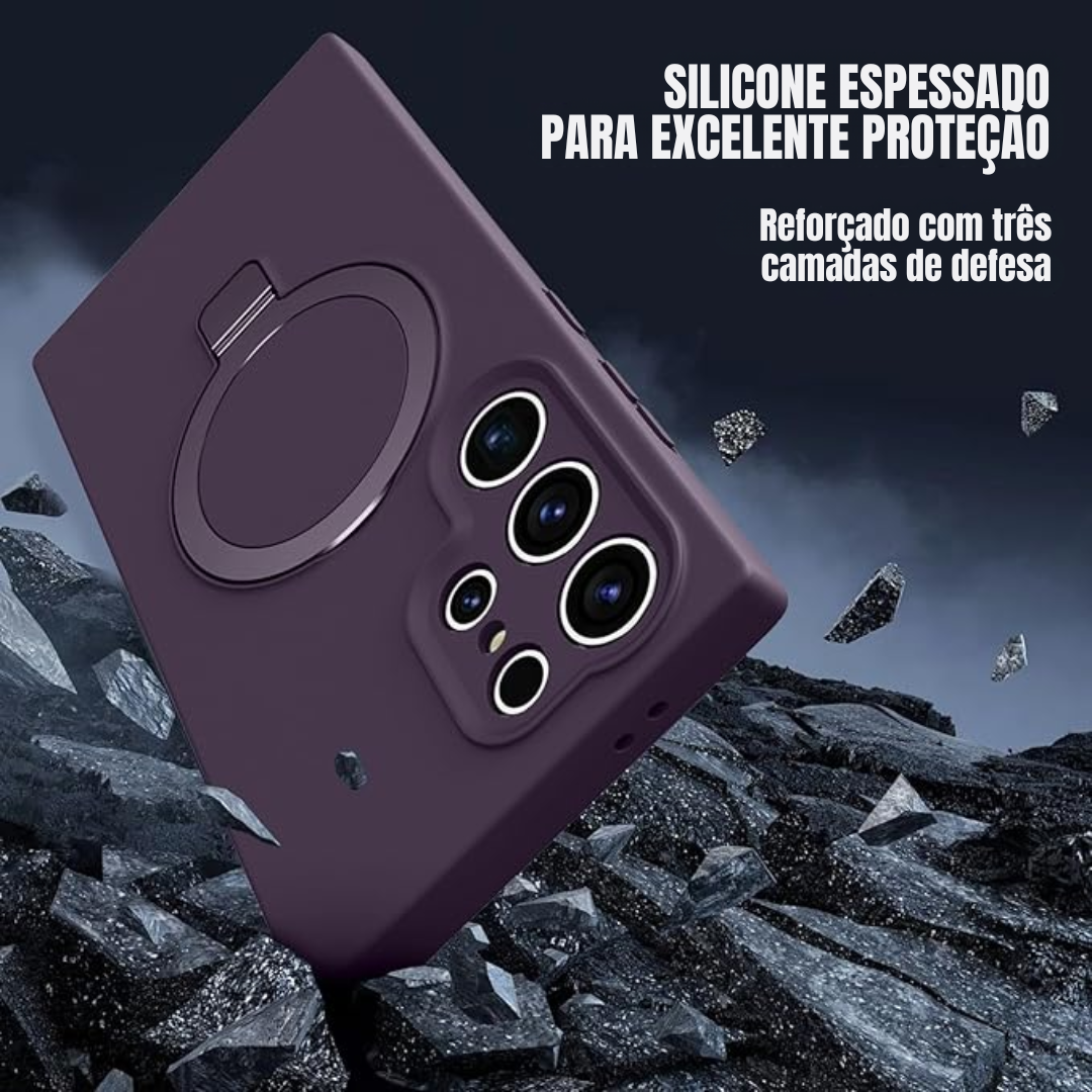 Case de Silicone Samsung - Opal Touch Roxo