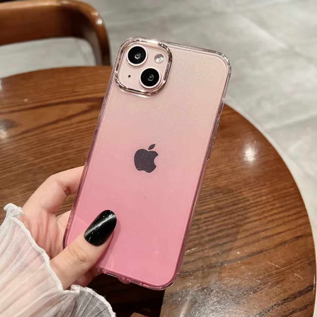 Case iPhone Glam - Gradient Azul