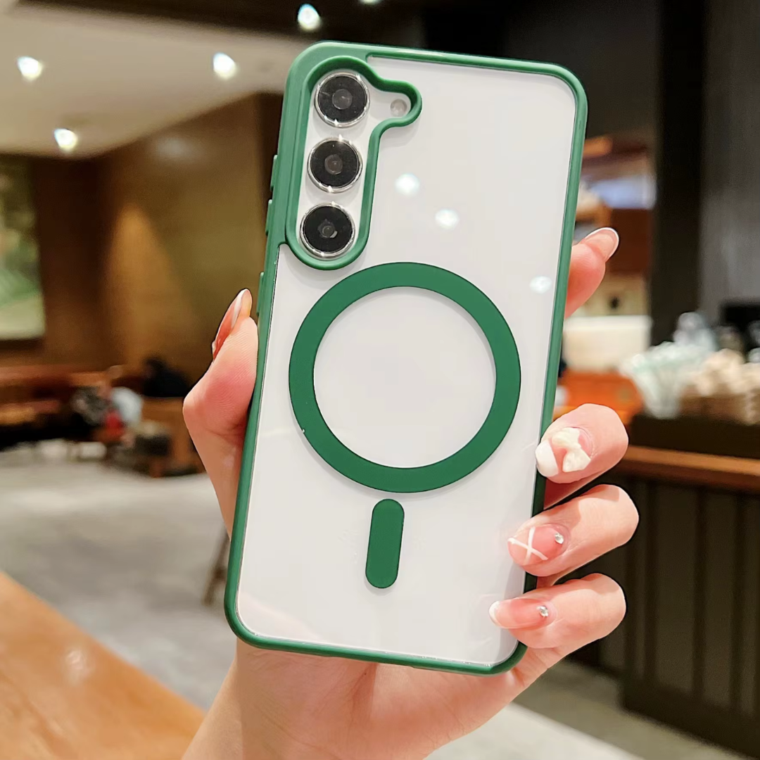 Case de Silicone Samsung - Clear Essence Verde