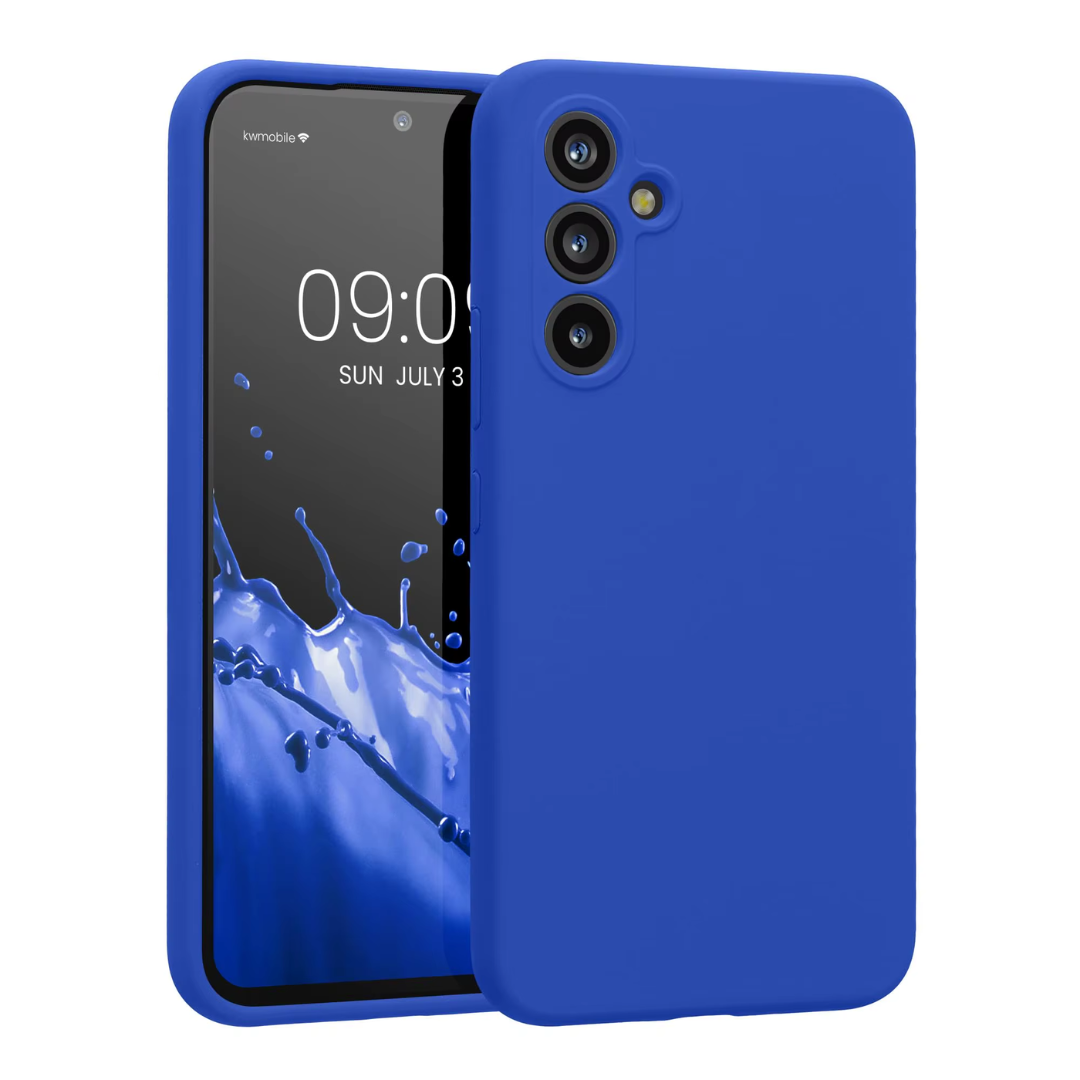 Case Samsung - Silicone Galaxy Azul