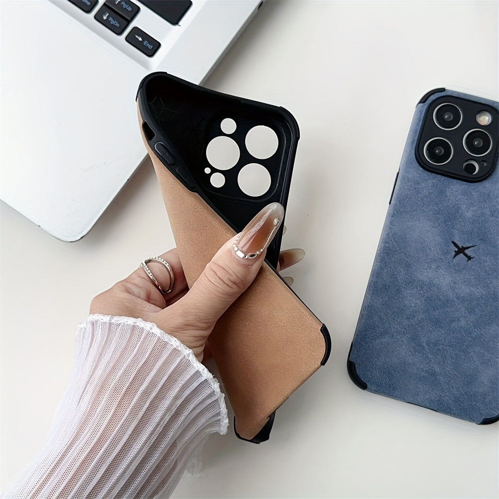 Case de Couro Sintético Airplane iPhone