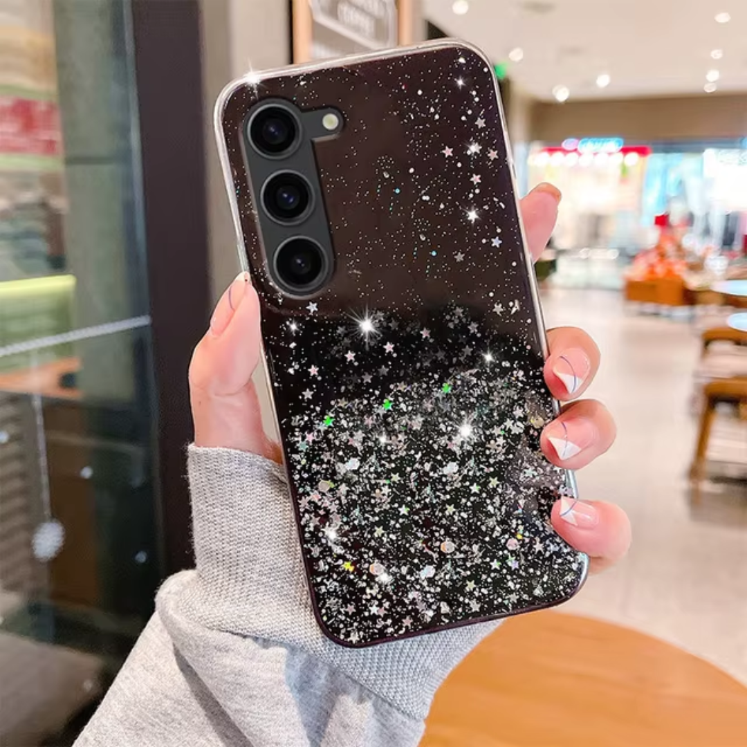 Case Samsung Galaxy Glam - Glitter Preto