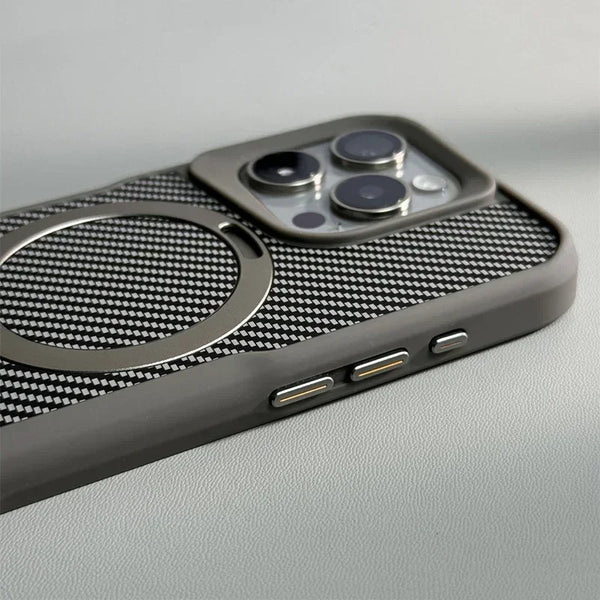 Case Nano Carbono Minimalista com Magsafe