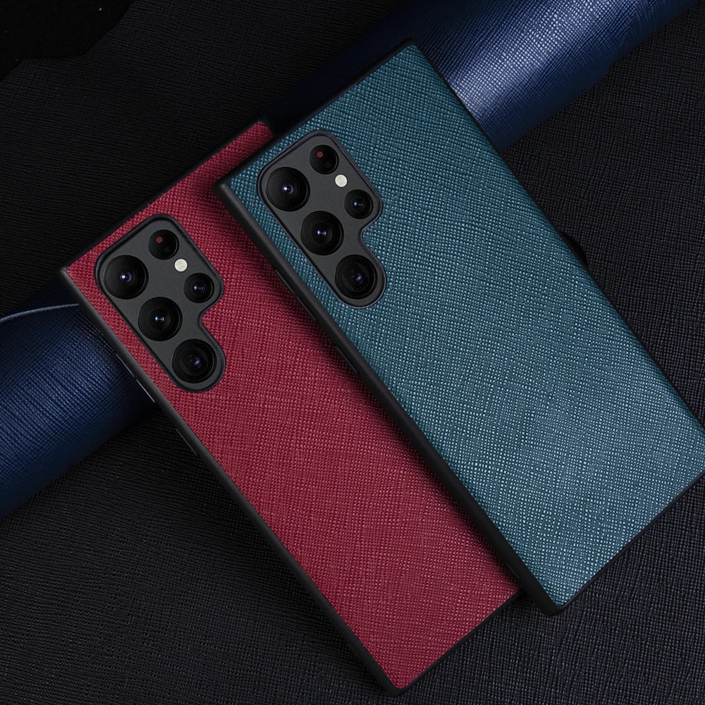 Case de Couro Deluxe Samsung