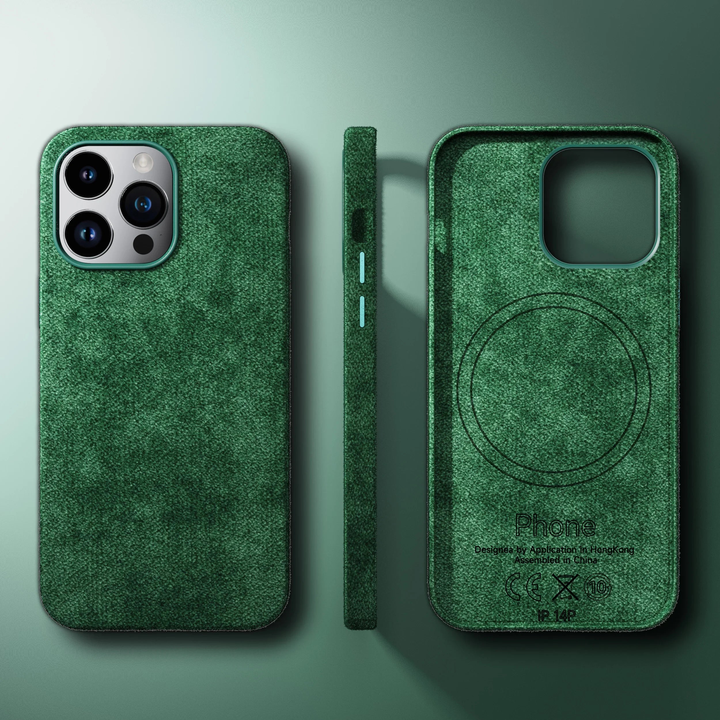 Case de Couro Sintético Classic Suede iPhone