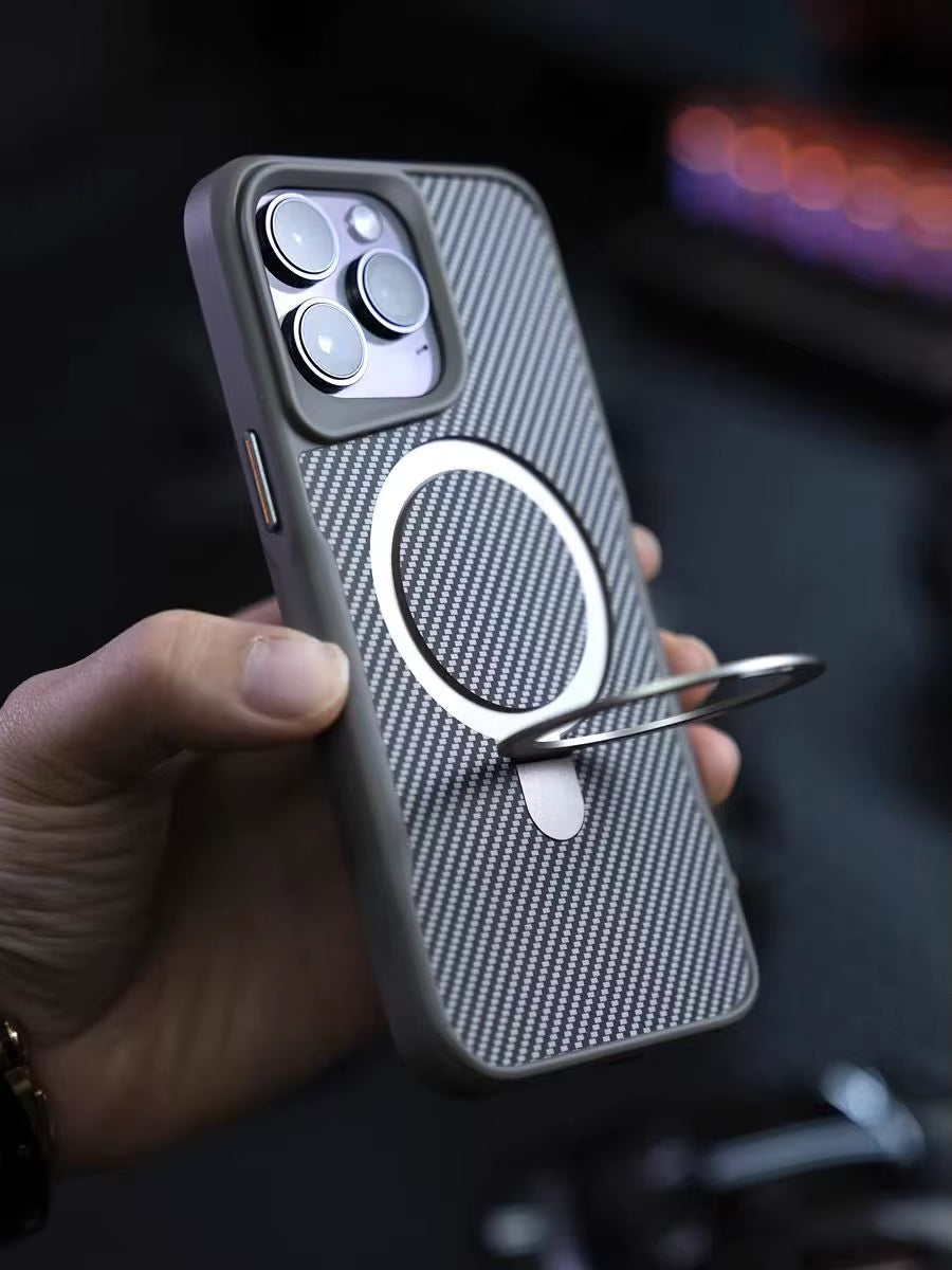 Case Nano Carbono Minimalista com Magsafe