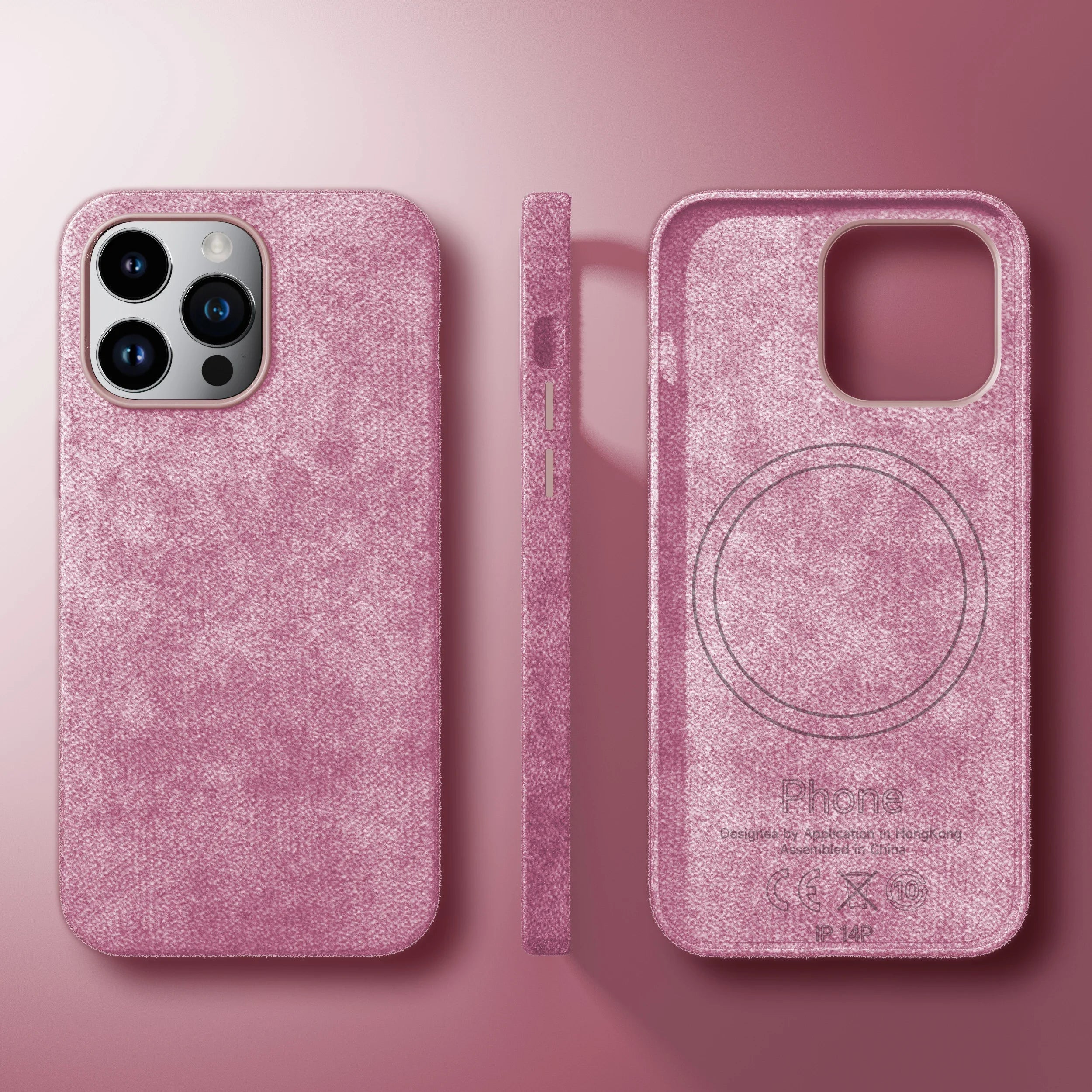 Case de Couro Sintético Classic Suede iPhone