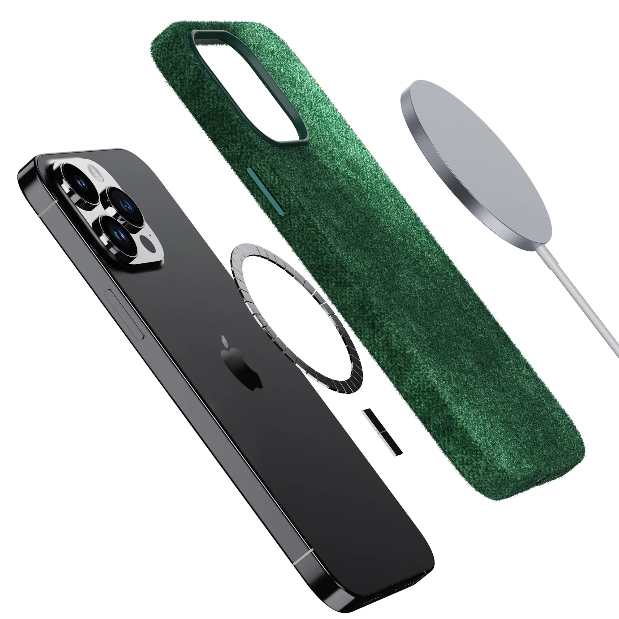 Case de Couro Sintético Classic Suede iPhone