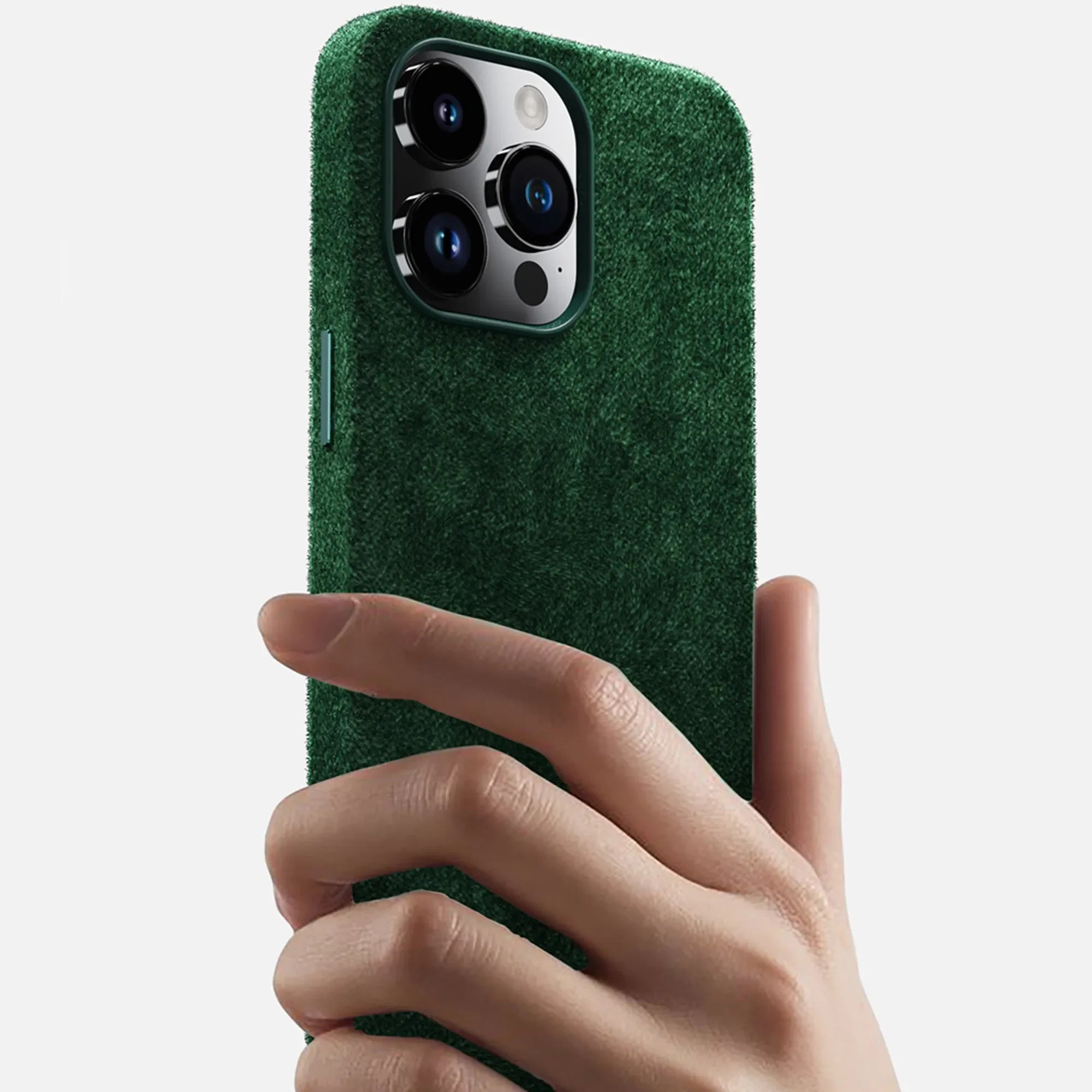 Case de Couro Sintético Classic Suede iPhone