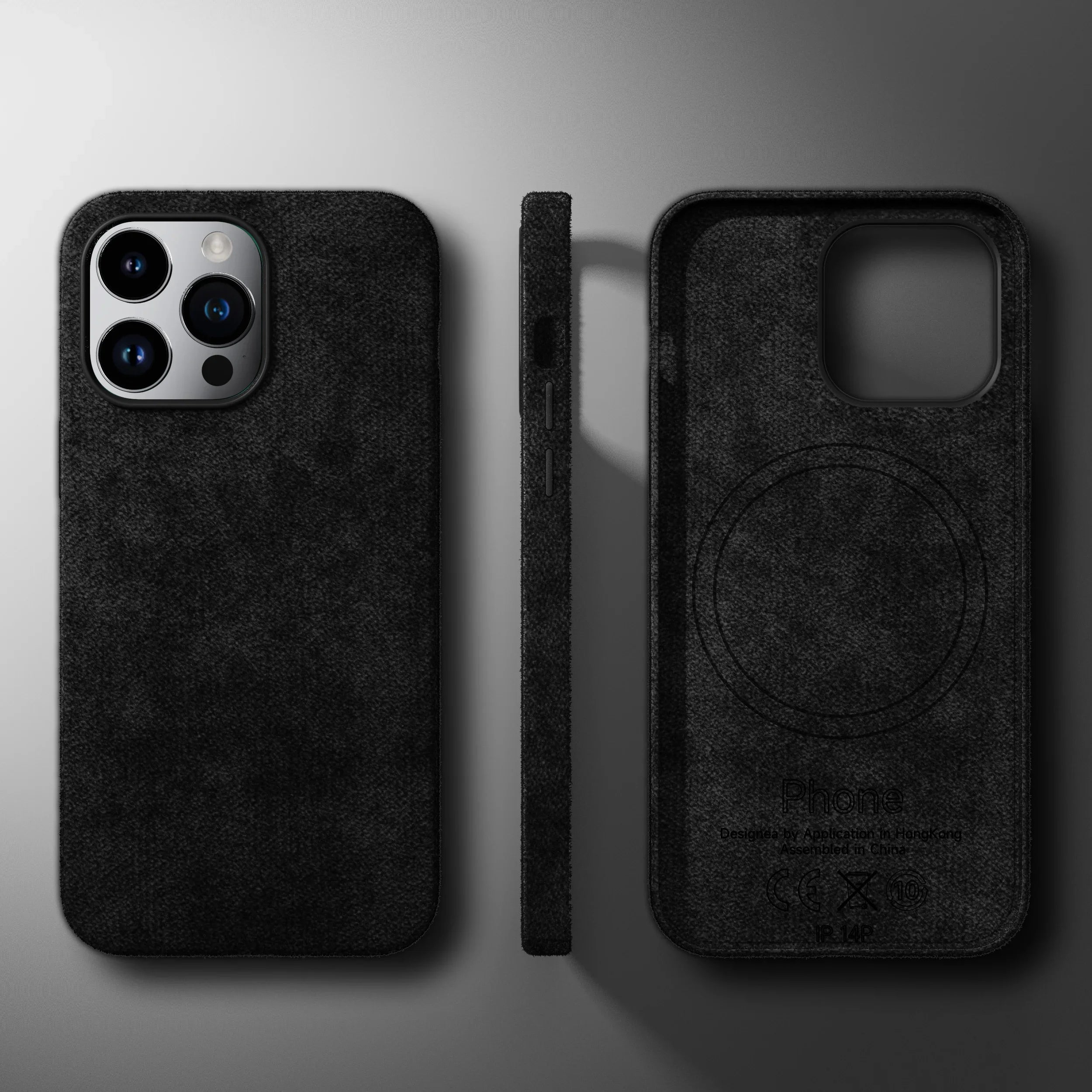 Case de Couro Sintético Classic Suede iPhone