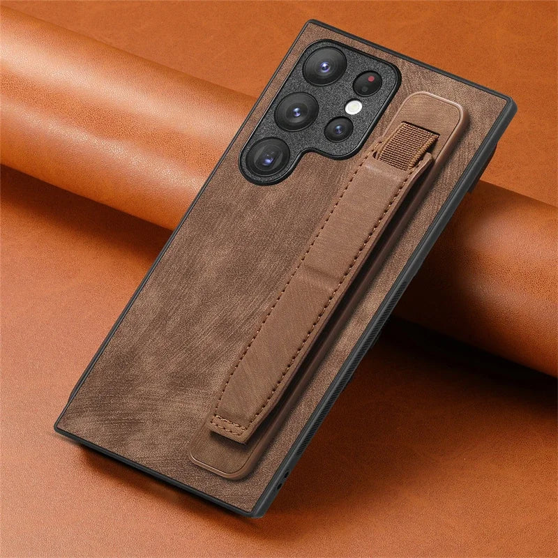 Case de Couro Sintético Soft Palm Samsung