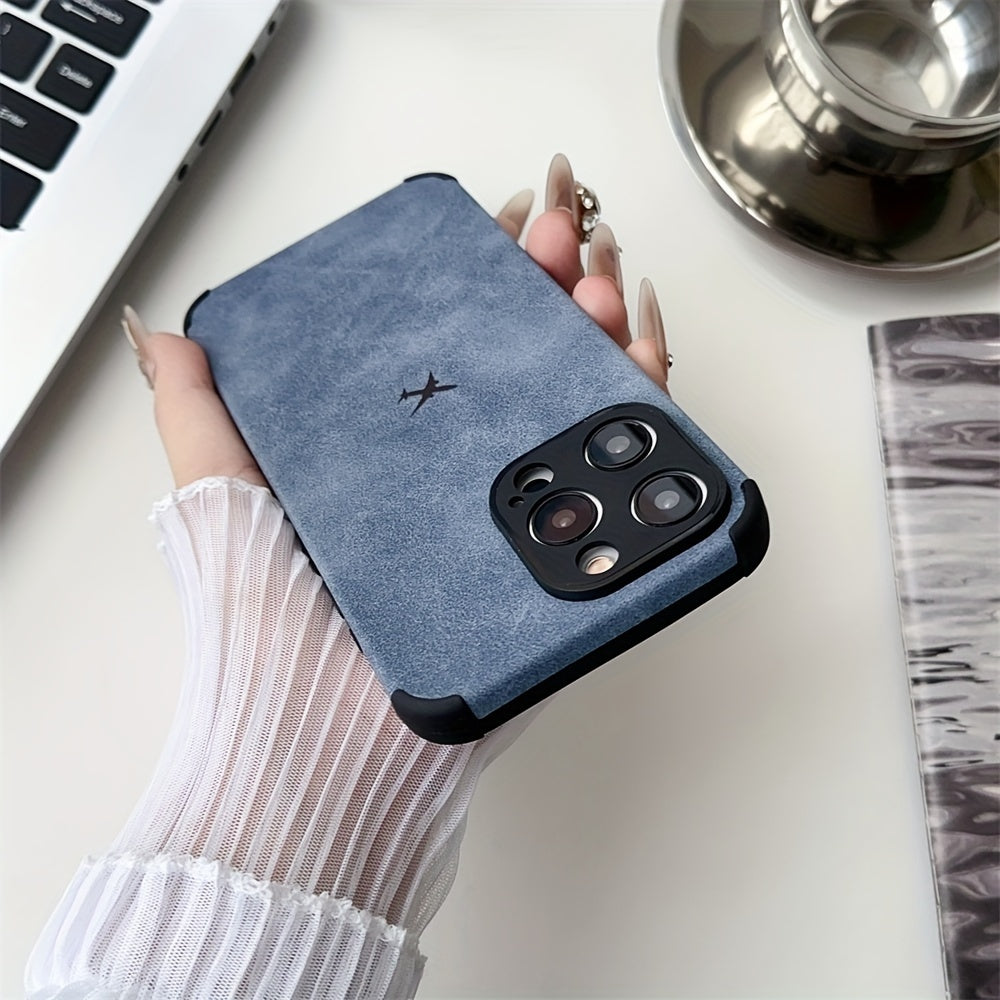 Case de Couro Sintético Airplane iPhone