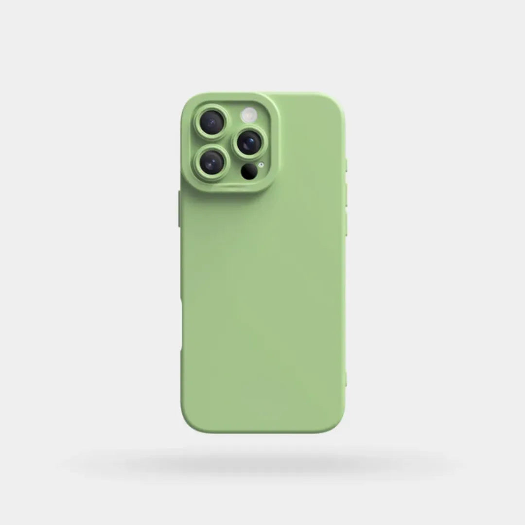 Case de Silicone Pupil Verde iPhone