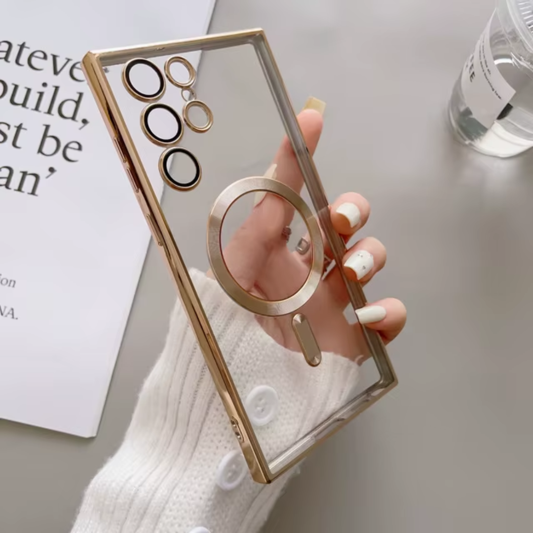 Case de Silicone Samsung - Moonlite Dourado