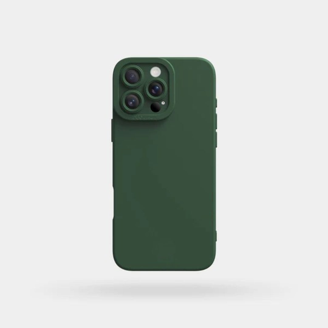 Case de Silicone Pupil Verde Militar iPhone