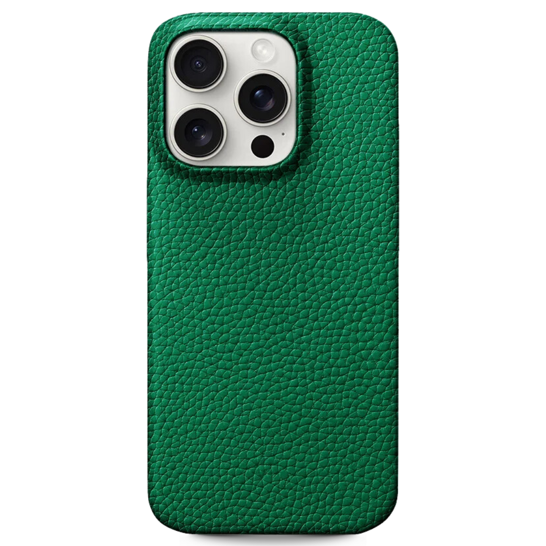 Case de Couro iPhone - Prestige Verde