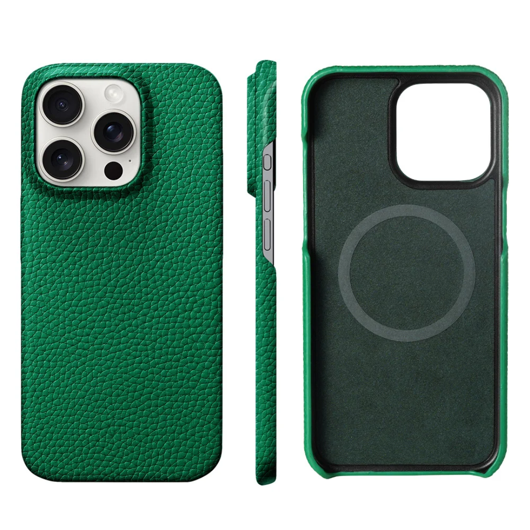 Case de Couro iPhone - Prestige Verde