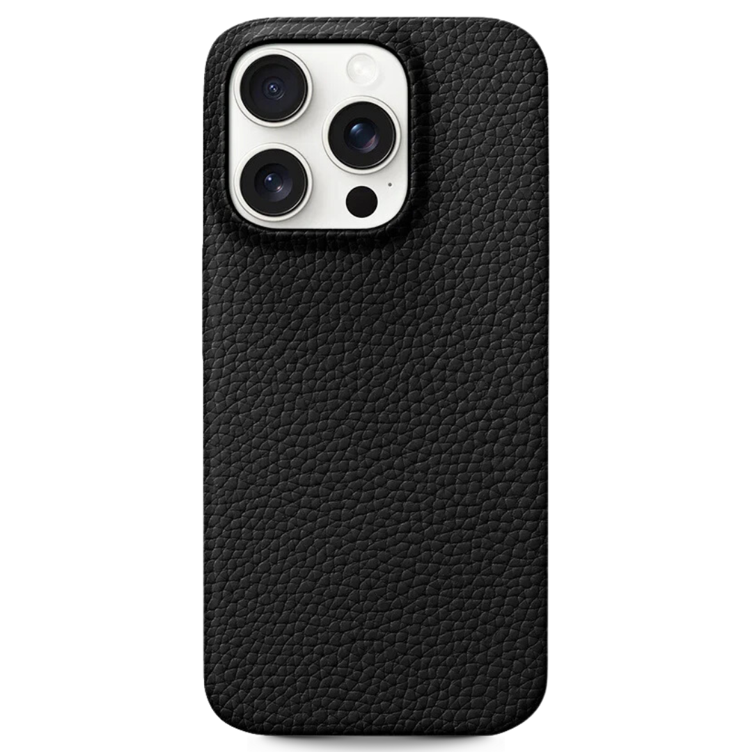 Case de Couro iPhone - Prestige Preto