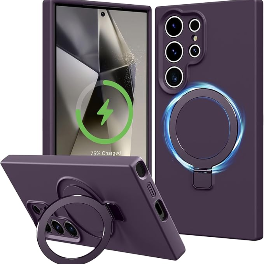 Case de Silicone Samsung - Opal Touch Roxo