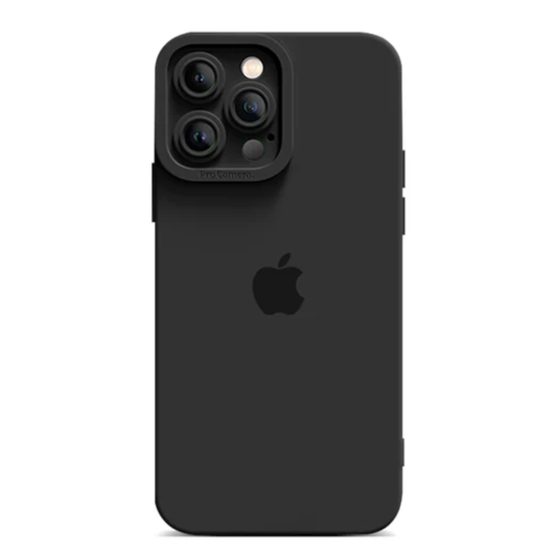 Case de Silicone Pupil Preto iPhone