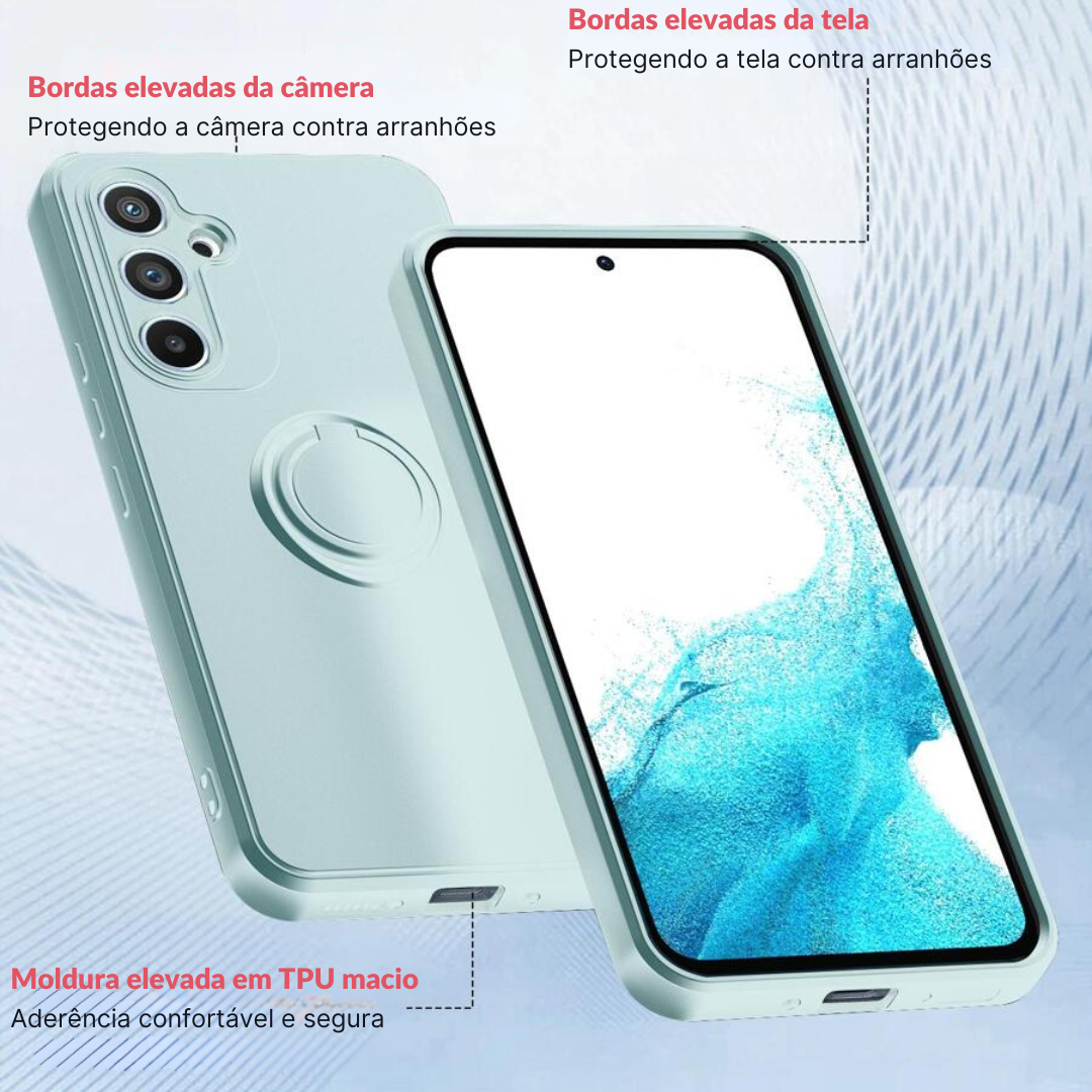 Case de Silicone Samsung - Galaxy Ease Ciano