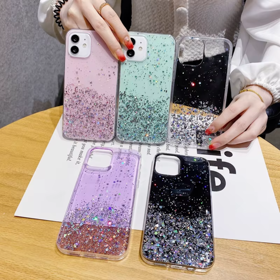 Case Samsung Galaxy Glam - Glitter Preto