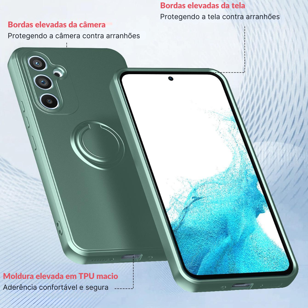 Case de Silicone Samsung - Galaxy Ease Verde Oliva