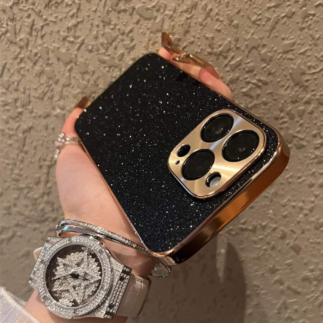 Case iPhone Glam - Strass Preto