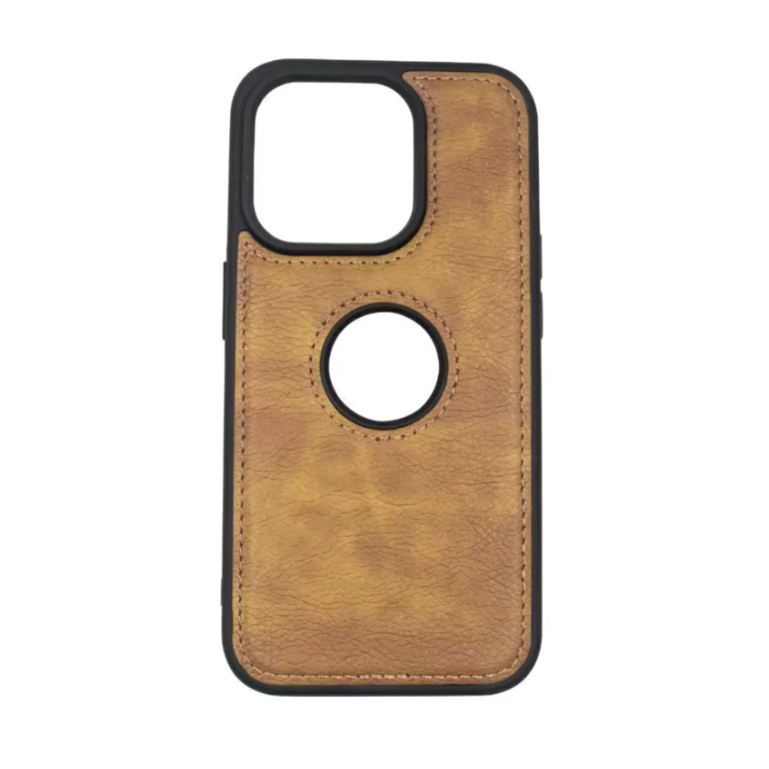 Case de Couro iPhone - Artisan Marrom