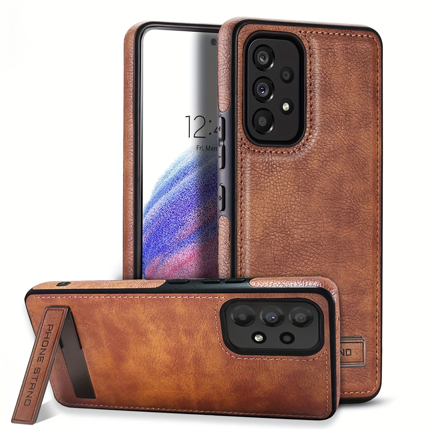 Case de Couro Tanned Leather Samsung