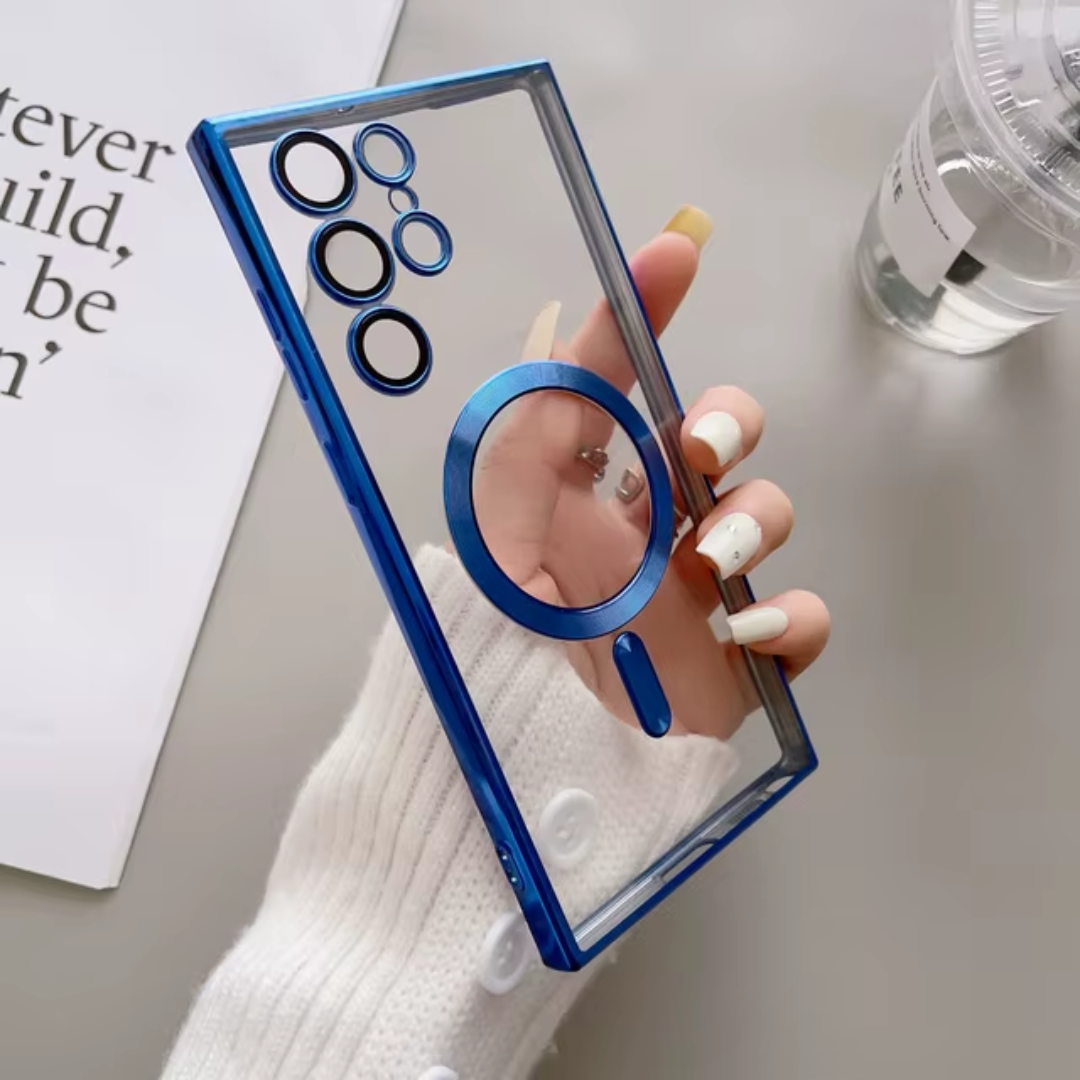 Case de Silicone Samsung - Moonlite Azul